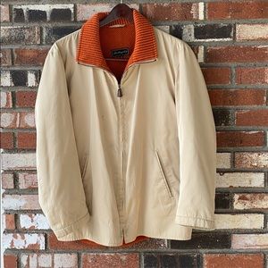 Vintage MENS SIZE 48 Battaglia Beverly Hills Tan Jacket 🧥